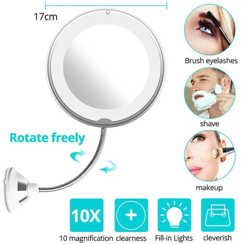 Miroir LED Grossissant