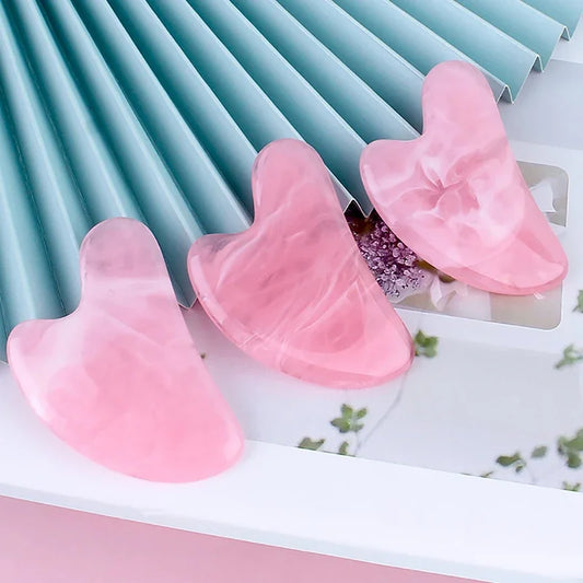 Gua Sha Quartz Rose